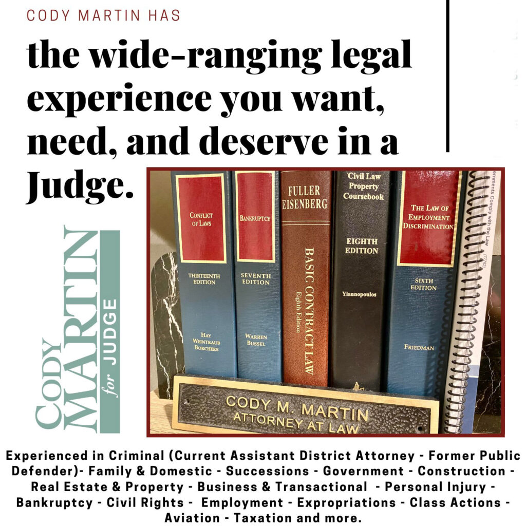 Cody Martin Cody Martin for Judge